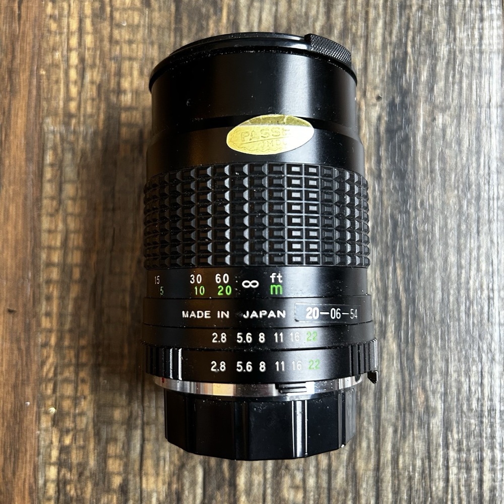 Focal MC Auto 135mm f/2.8 Telephoto Lens Japan Manual Focus Untested